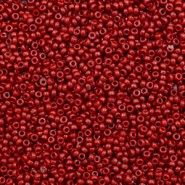 Miyuki seed beads 15/0 - Duracoat opaque maroon red 15-4470